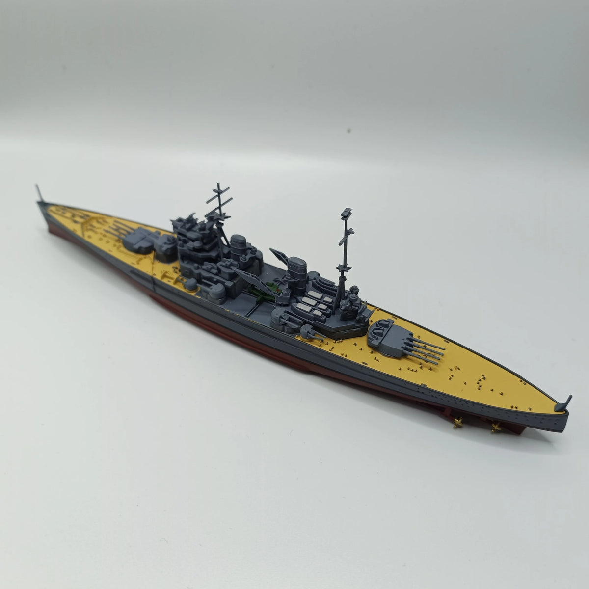 1/1000 Scale WW2 Military Warships KMS Prince of Wales 1941 & King George V 1940  Battleship Collection Model Kids Christmas Toy