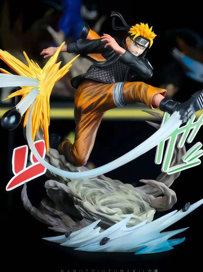 Naruto Uzumaki Save The Scene Fourth Great Ninja War Action Figure Anime Naruto Shippuden Statue Model Collection Gift