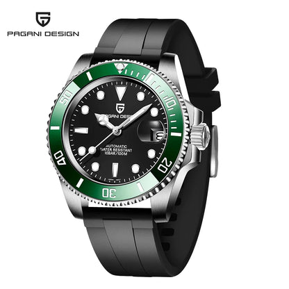 PAGANI Design 2026 New Men's Automatic Mechanical Watch 8215 40mm Stainless Steel Sapphire Glass Waterproof Reloj Hombre