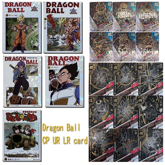 Dragon Ball CP UR LR card  Son Goku Vegeta IV Gotenks Torankusu Children's toys Game collection surprise Birthday Christmas gift