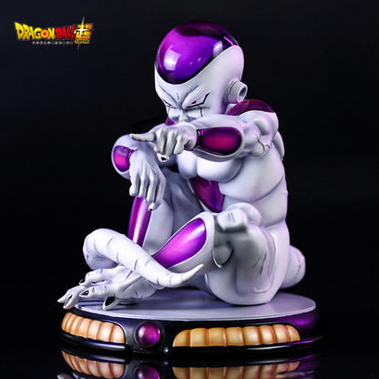 Hot Dragon Ball Z Anime Figures Frieza Sitting  PVC Action Figure Collection Statue Model Toy Gifts