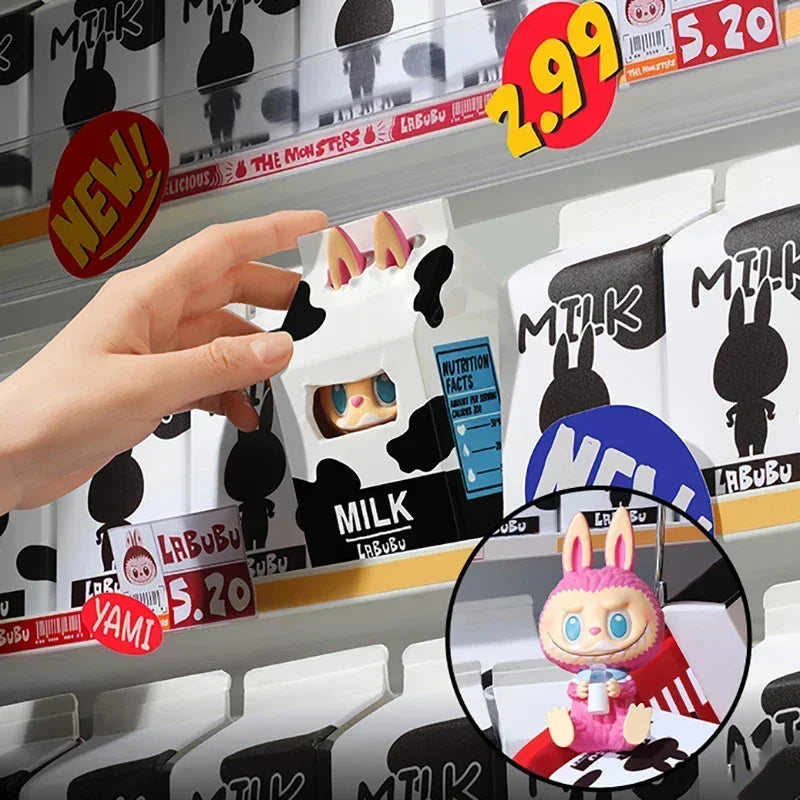 POP MART Labubu THE MONSTERS Wacky Mart Series Blind Box Mystery Box Guess Bag Toys Doll Anime Action Figure Desktop Ornaments