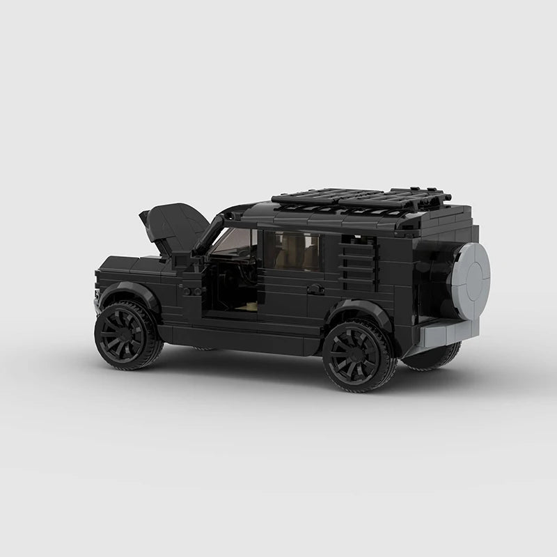 MOC Racing City Car Building Set - Creative Garage Toys - Ideal Gift for Children's Birthdays and Christmas Gifts