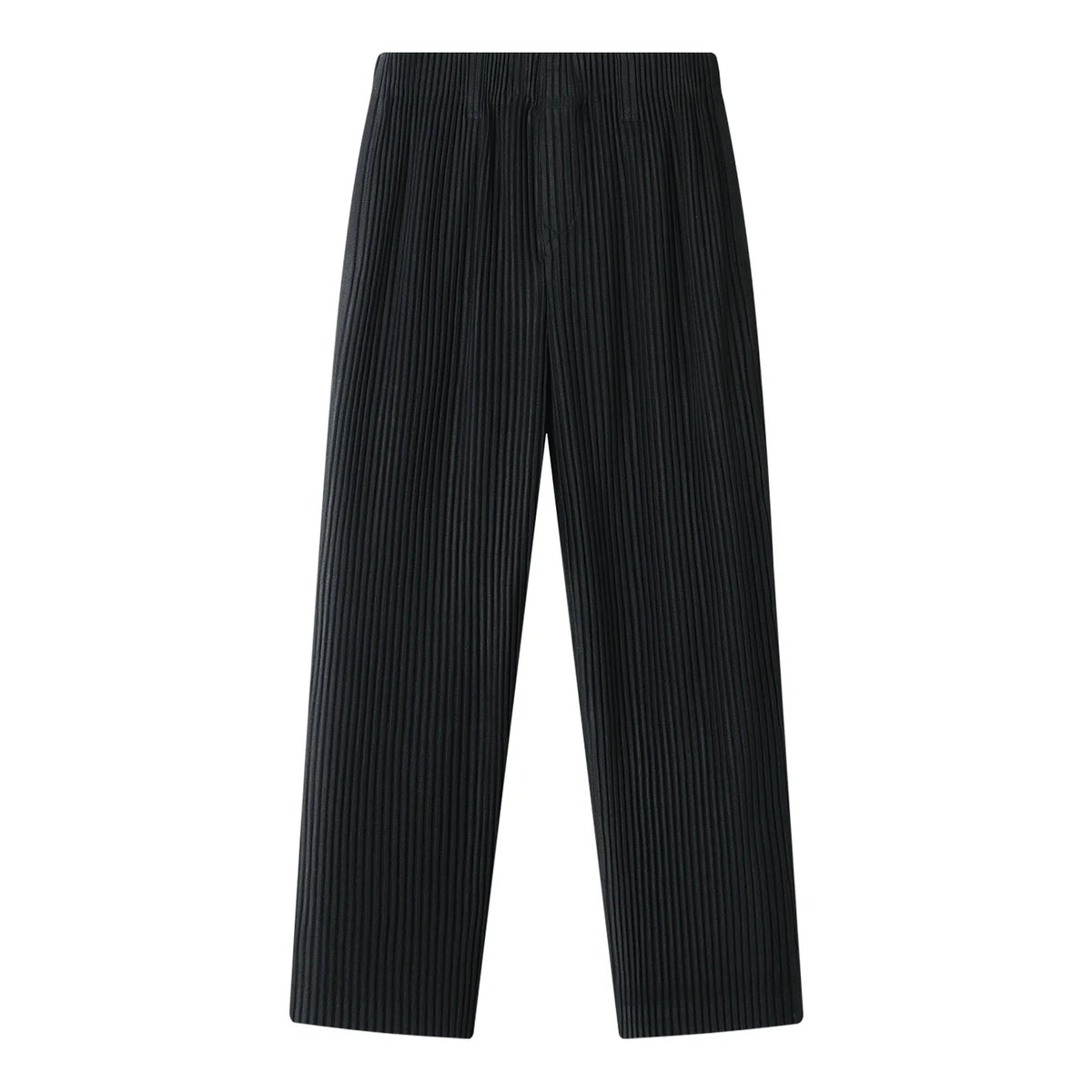 Miyake Pleated Men Pants Casual Loose Wide Leg Draped Trousers Business Casual Daily Wear