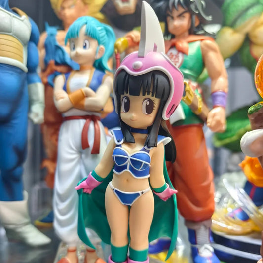 10-20cm Anime Dragon Ball Z Figure Goku Figure Practice Section GK Figures Krillin Chichi Bulma Anime Collectible Model Toy Gift