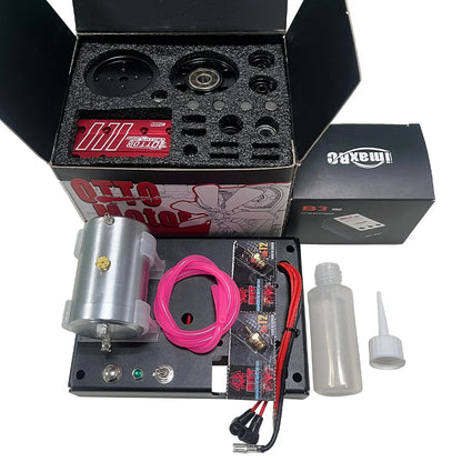 TOYAN FS L200AC Four-stroke Air-cooled Engine DIY Nitro Inline Twin-cylinder Engine Model Kit Toy