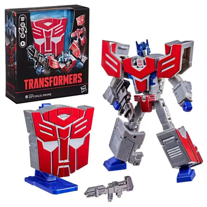 Hasbro Original Transformers Icons Voyager Class Optimus Prime Autobot Symbol Convertible Collectible Action Figure