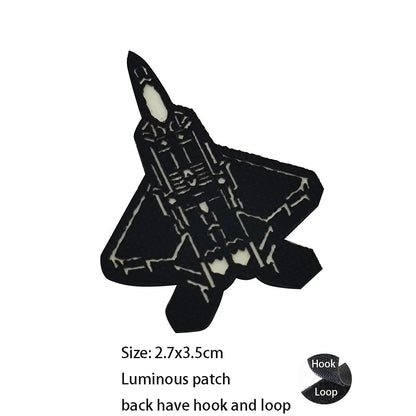 New Design High-Quality PVC Three-Dimensional BABAYAGA Pencil Grocope Soft Rubber Morale Armband Backpack With Hook Loop Patch