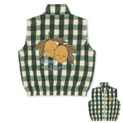 2026 KS Autumn Winter Baby Girls Boys Lambswool Jackets Boys Embroidery Cartoon Outerwear Kids Clothes Children's Coats 1-9Yrs