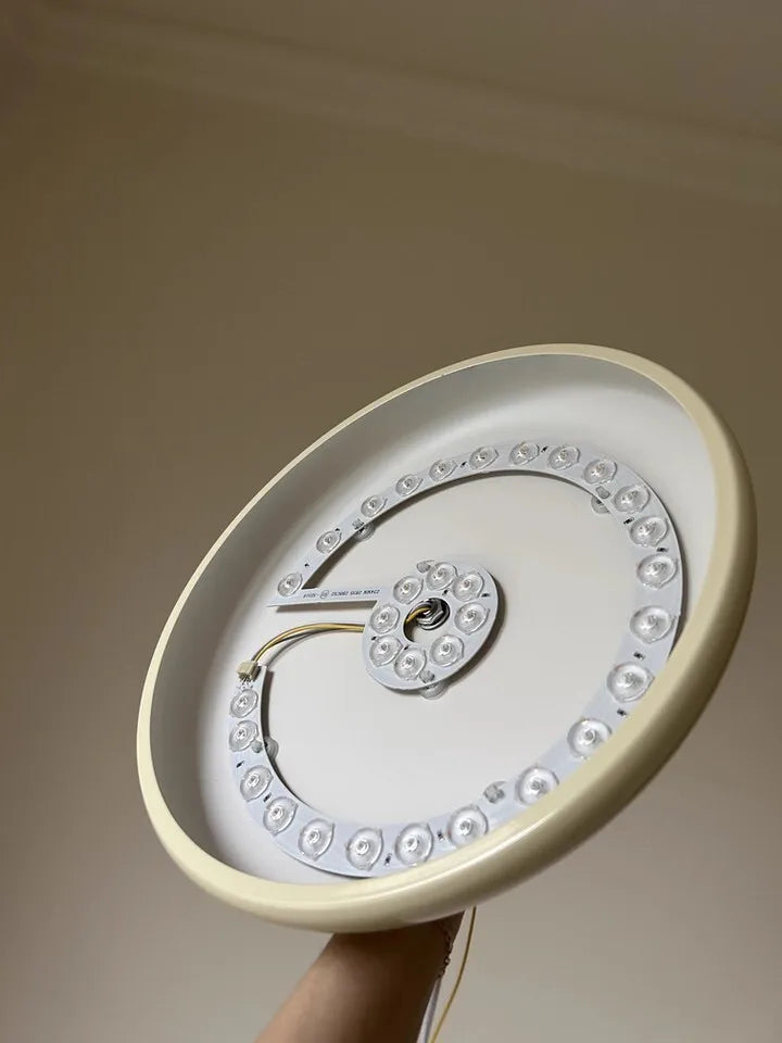 Retro Round LED Ceiling Light Living Room Light Home Hotel Lighting Fixture Bedroom Ceiling Lamp Vintage Children‘s Room Light