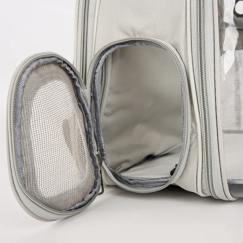 Cat Bag Pet Backpack Going Out Portable Transparent Space Capsule Pet Bag Panoramic Cat Supplies Breathable Backpack