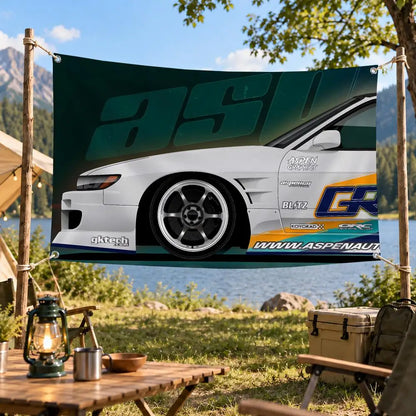 GReddy JDM Turbo Street Racing Flags Personalized Banner Flag Room Dorm Camping Picnic Garage Bar Outdoor Wall Decor