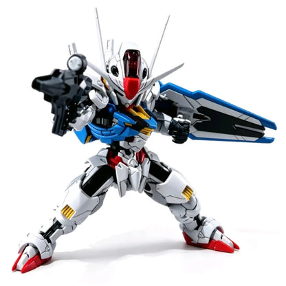 Q Version Multi-Articulated Assembly Model Kit Pre-Colored 3D Figure Hand Build Ornament Desktop Static Collectible Assembly