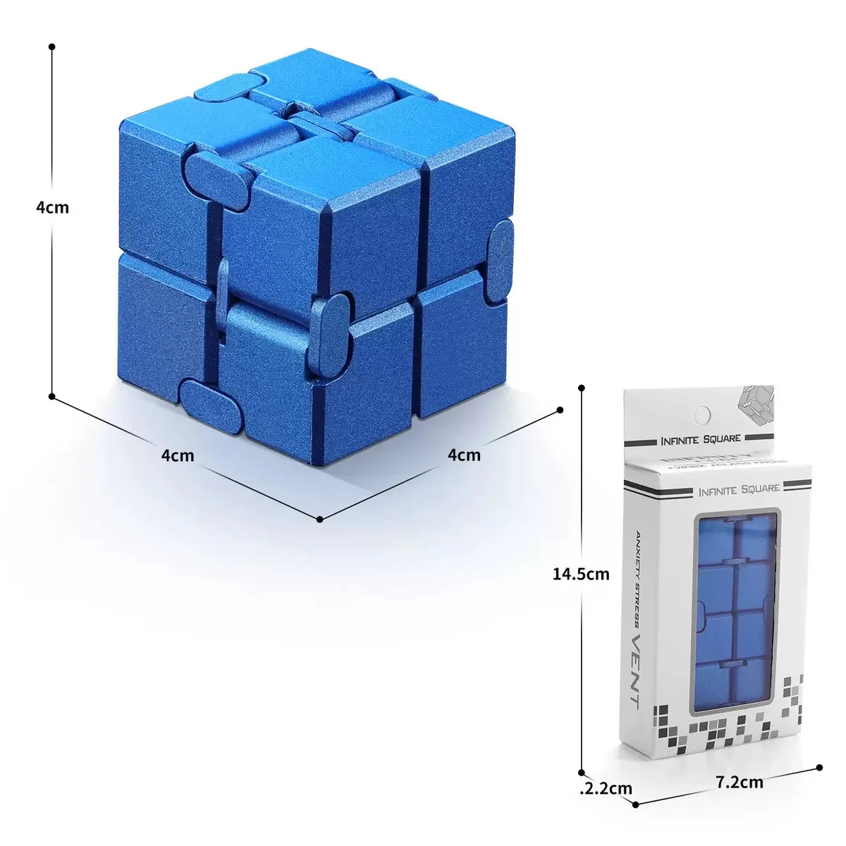 Infinite Magic Cube Infinity Cube Fidget Toy EDC  Sensory Relieve