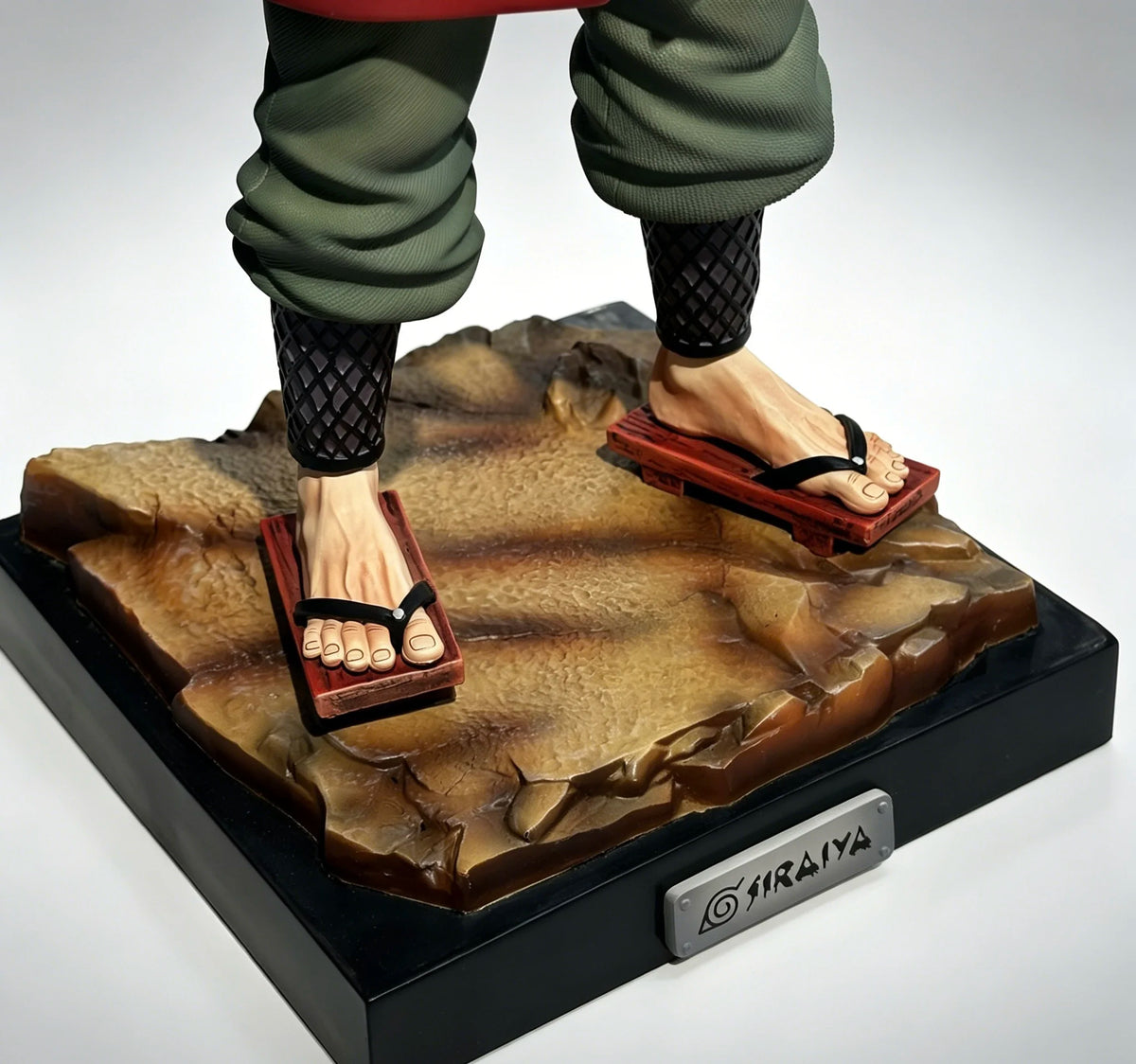 Real Shot Photos Naruto Series Standing Jiraiya Anime GK Figure Statue Model Ornament, Popular Trendy Toy Gift