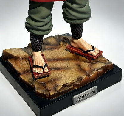 Real Shot Photos Naruto Series Standing Jiraiya Anime GK Figure Statue Model Ornament, Popular Trendy Toy Gift