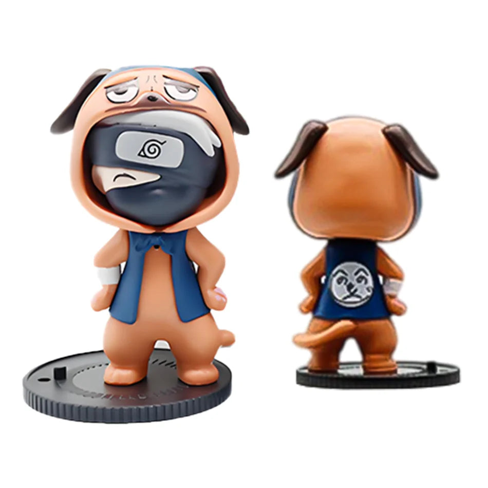 Naruto Blind Box GREMLIN Series Figure Model Sasuke Ornament Toy PVC Collection Gift Decorative Desktop Decoration Gifts