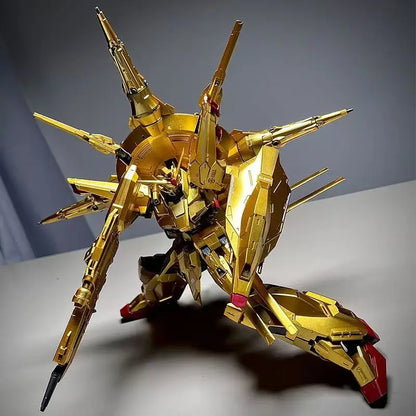 MG 1/100 ZGMF-X13A Providence Gold Version Assembly Model Kit Action Figures With Decals Desktop ornament Collectible Toy Gifts