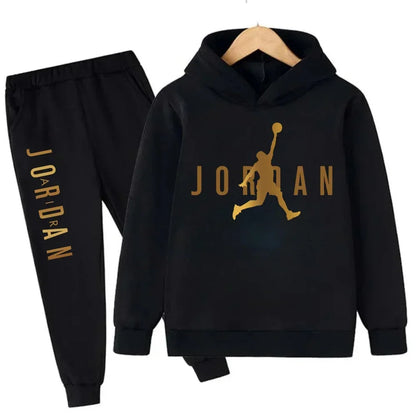 Autumn Warm Slam Dunk Master Pattern Printed Children Set Hoodie+Pant Suit 2pcs Set Kids Boy Girl Fashion Clothing Tracksuits
