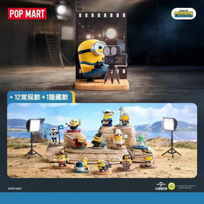 POP MART ILLUMINATION'S Minions Monsters Series Genuine Blind Box Toys Mystery Box Cute Models Anime Action Figur Gift