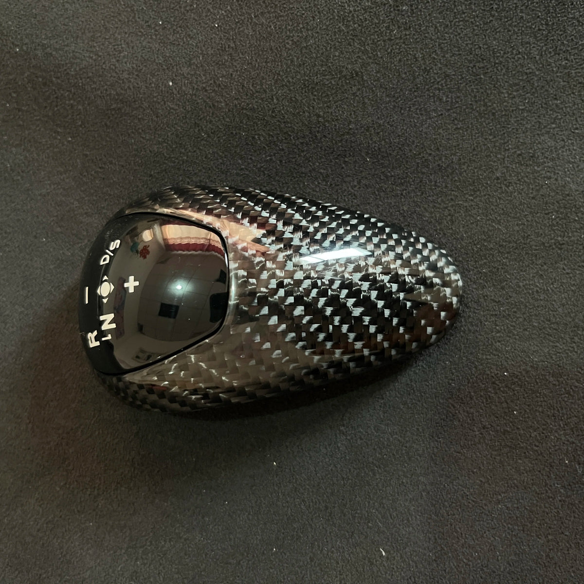Real Carbon Fiber Gear Shift Knob Cover Replacement for BMW M2 M3 M4 M5 M6 F87 F80 F82 F83 F10 F12 F13 F06