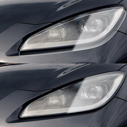 Car Headlight Protective Film For Toyota 86 GR86 2012-2026 Smoke Black Pre Cut Anti-Scratch High-Gloss Auto Vinyl Wrap Film