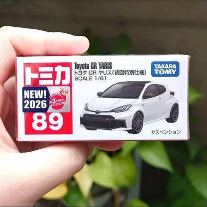New In Stock Tomy Tomica No.89 Toy Ota Gr Yaris Pressure Cast Alloy Car Creative Toys Hobby Model Collectable Ornament Fans Gift