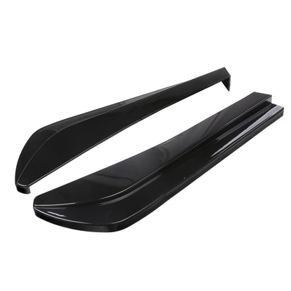 Universal Rear Bumper Splitter Diffuser Spoiler Kit Canard Diffuser Protector Car Exterior Decorations Body Styling Accessories
