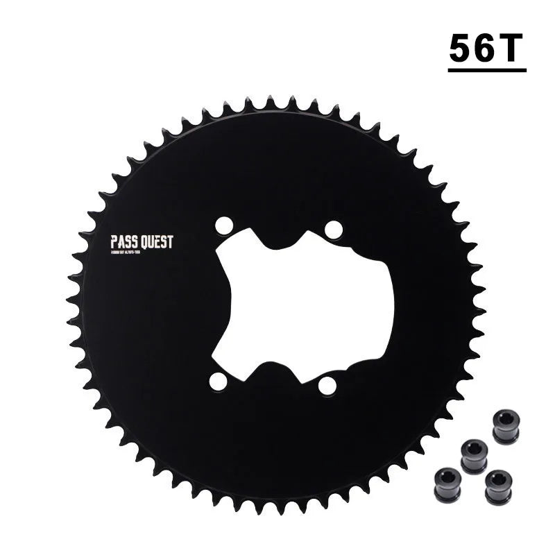 PASS QUEST 110 bcd chainring for Shimano ULTEGRA r8000 R8100 Narrow Wide road bike plate single dishe 54T 50 34T 52 36 53 39