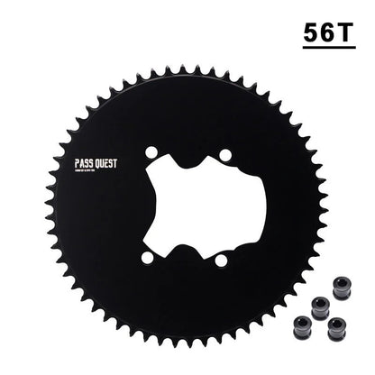 PASS QUEST 110 bcd chainring for Shimano ULTEGRA r8000 R8100 Narrow Wide road bike plate single dishe 54T 50 34T 52 36 53 39