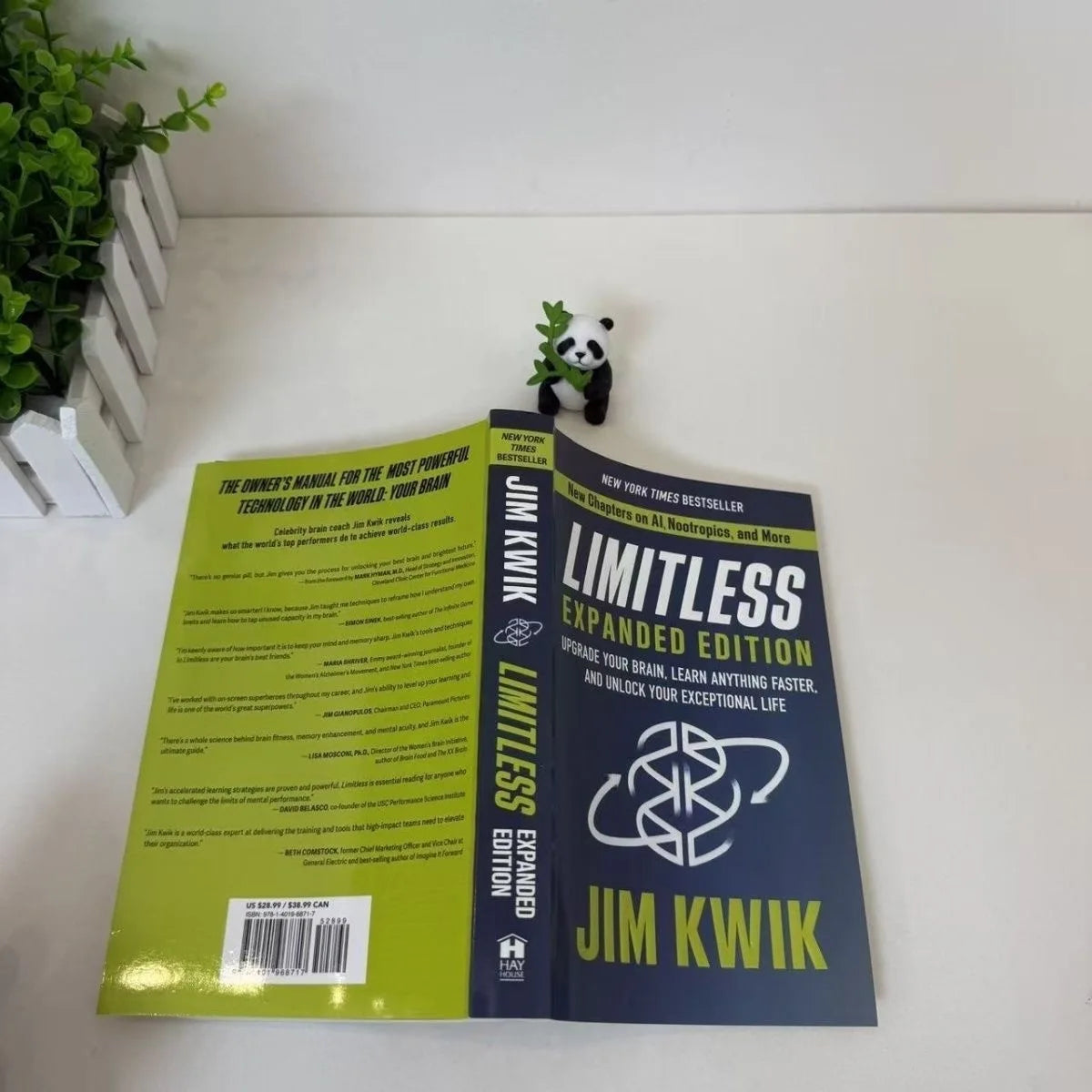 Limitless Expanded Edition by Jim Kwik - Upgrade Your Brain Learn Anything Faster Self Help Book