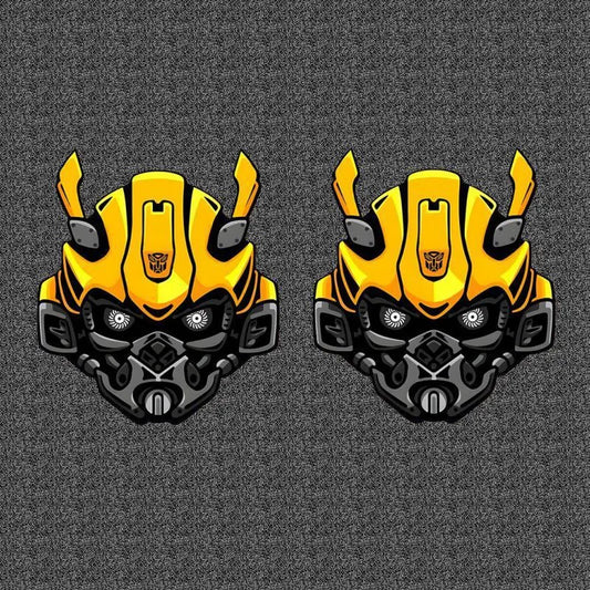 Reflective Stationery Trans Car Sticker Avatar Creative Personality Motorcycle Glass Decoration Luggage Case Sticker