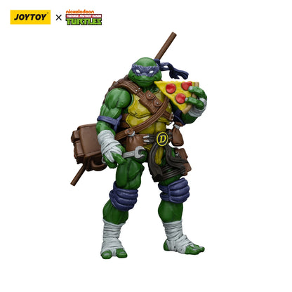 [IN STOCK][Available in Asia]JOYTOY TMNT Action Figures 1/18 Michelangelo Donatello Leonardo Raphael Anime Figures Toys Model