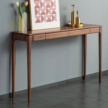 Classic Nordic Console Table Modern Minimalist Display Organizer Console Table Drawers Storage Tisch Wohnzimer Furniture