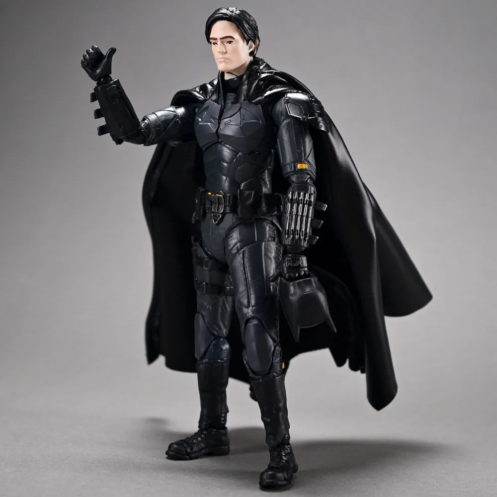 MAFEX 188 DC Batman Action Figure PVC New Batman Joint Movable Change head Collection Figures Model Toys Gift