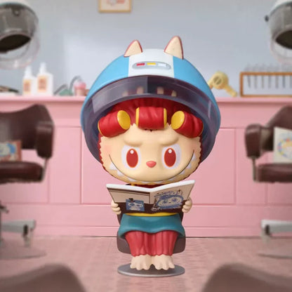 POP MART LABUBU THE MONSTERS HAIR SALON Series Blind Box Original Toys Guess Bag Mystery Box Doll Cute Anime Figure Ornament