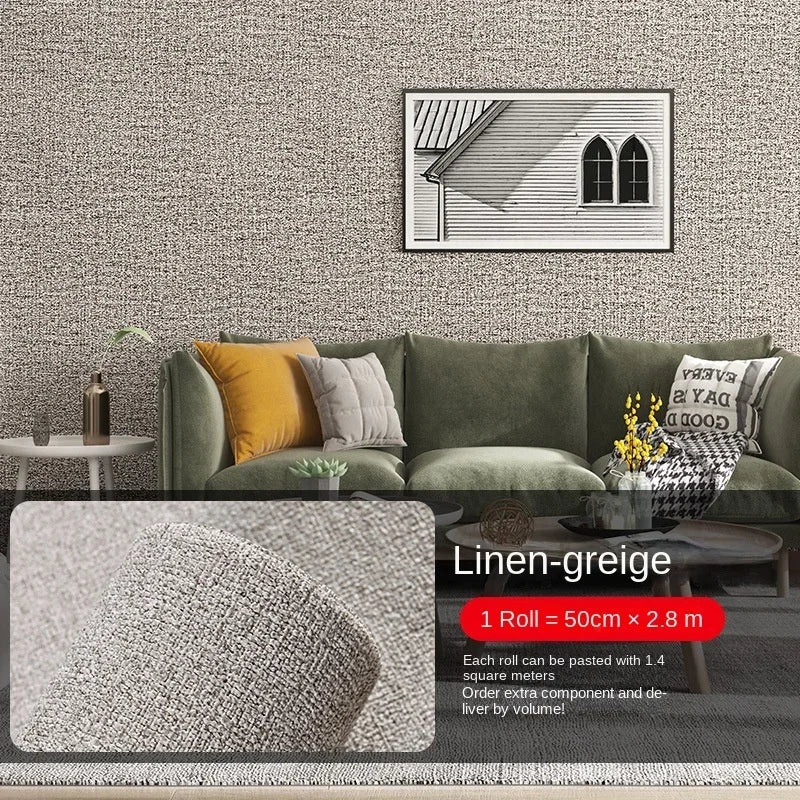 10m Self Adhesive 3D Wall Panel Wallpaper Foam Soundproof Waterproof 3D Wall Sticker New Design Bedroom Wallpaper Thickening