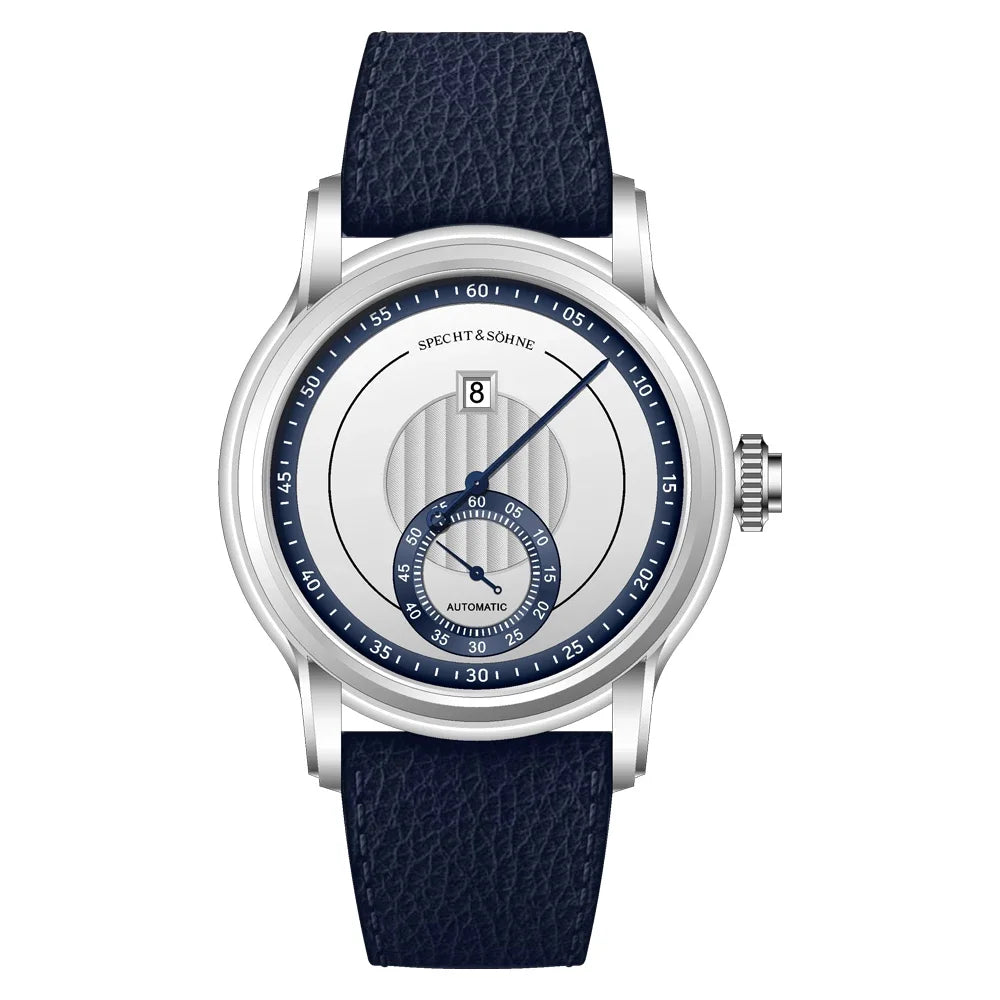 Specht & Sohne Hot Selling Men's Watch Top Brand Luxury Sports Jump Hour Automatic Mechanical Watch Stainless Steel Waterproof