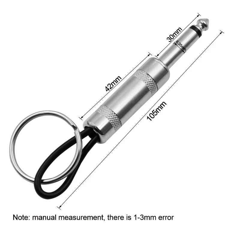 4pcs Wall Guitar Plug Keychain Vintage Amplifier Keychain Holder Key Rings Hanger Functional Key Shelf Hook Home Accessories