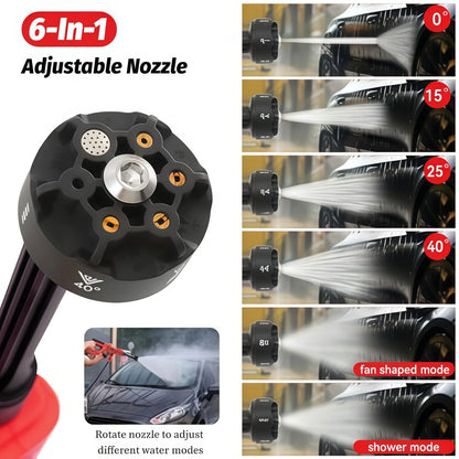 High pressure washer portable pressure washer pressure washer gun for Milwaukee m18 battery garden car wash sprayer High