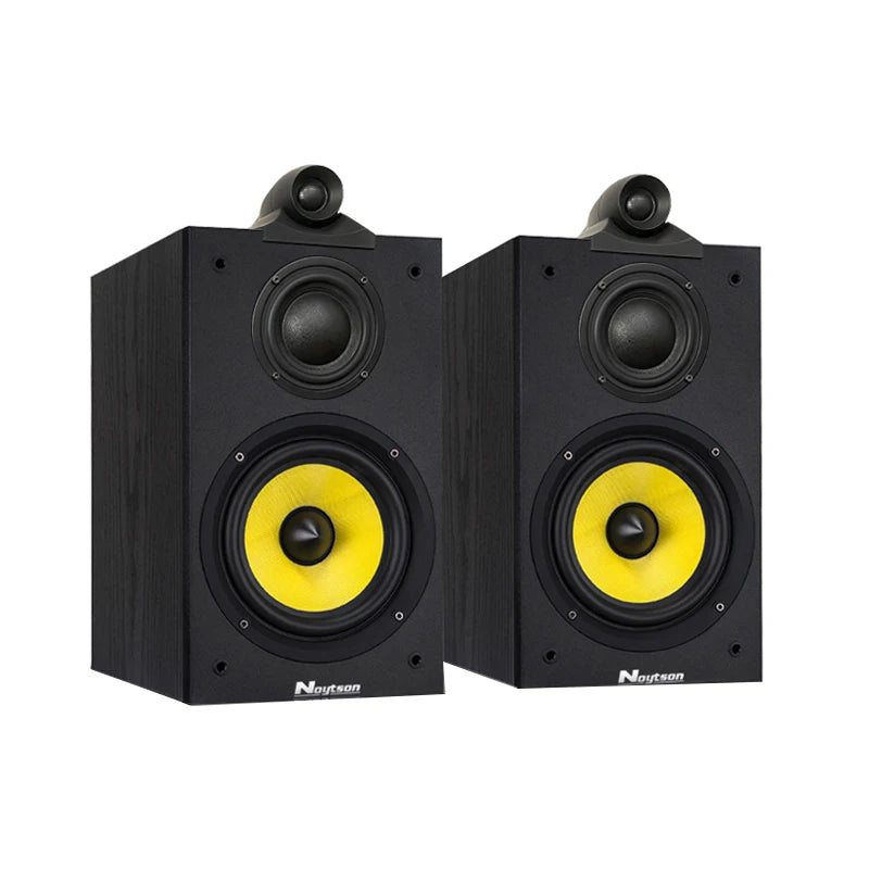 140W High-Power 6.5-inch Speaker Three-Way Bookshelf Speaker Fever 2.0 Hifi Audio Passive Home Theater Enthusiast Speaker 8Ω