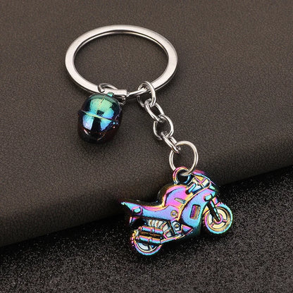 Stainless Steel Car Keychains Brake Disc Turbocharger Gear Design Keyrings Creative Mechanical Car Parts Keychain Gift for Men