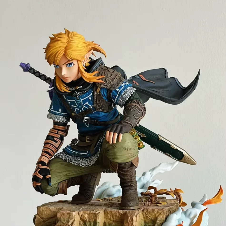 Hot the legend of zelda anime figure link treasure box monster anime figure toys action statuette model collection doll toy gif