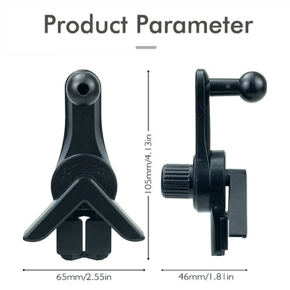 Magnetic Car Screen Mobile Phone Holder; Computer Screen Mobile Phone Holder; 360-Degree Rotating Car Navigation Holder
