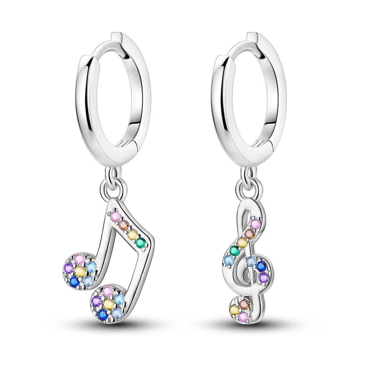 Orstarry 925 Sterling Silver Asymmetric Design Earring Key Lock Earrings Drop Earrings For Women Party Gifts Trendy Jewelry
