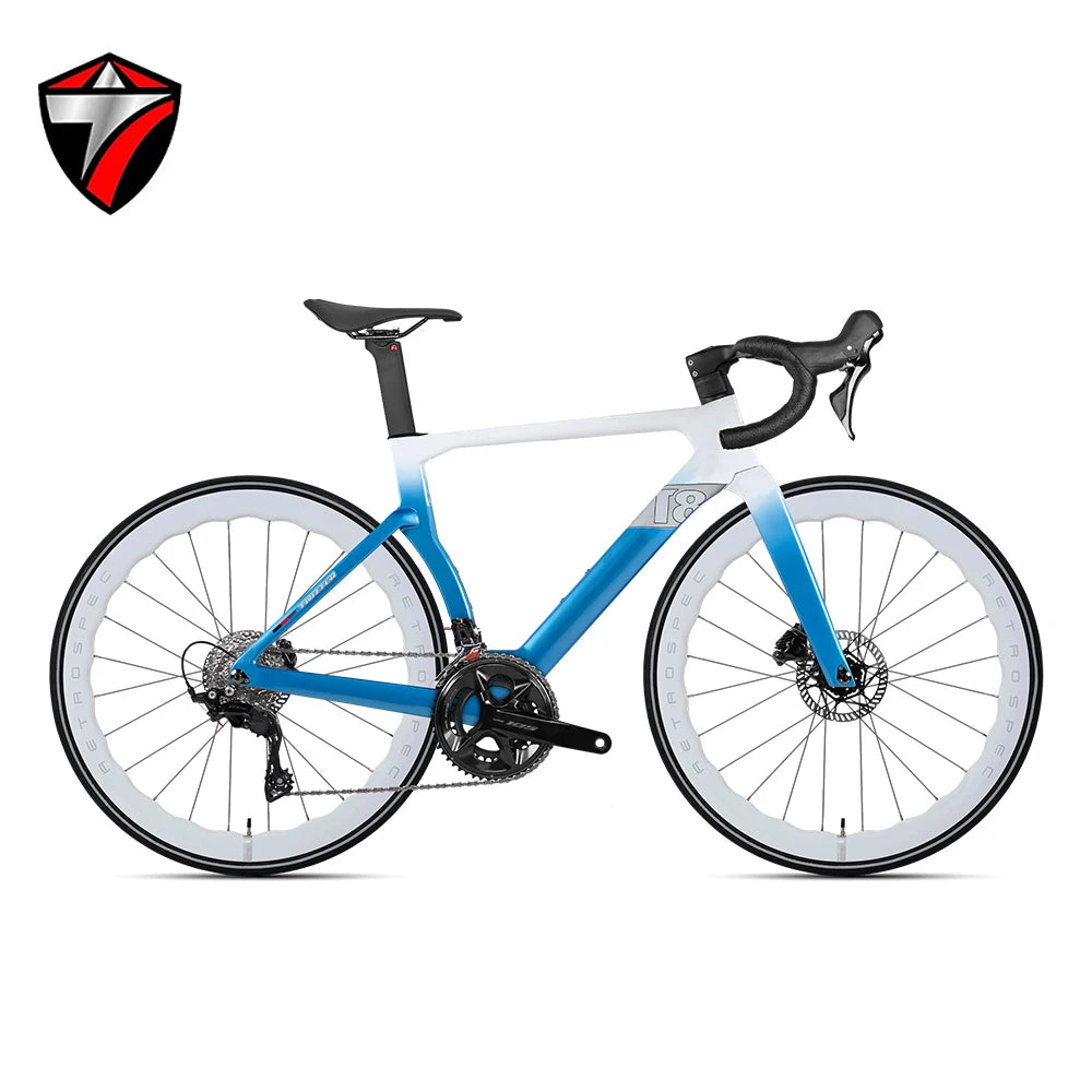 TWITTER T8PRO105R7120 24S Carbon Bike Road Hydraulic Disc Brake Caliper Road Bike Full Internal Cable Unisex Adult Bicycle
