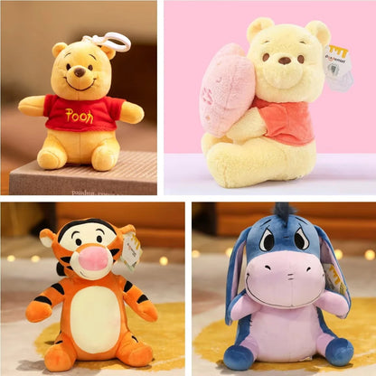 Piglet Tigge Eeyore Winnie Pooh Plush Doll Toys Stuffed Animals Christmas Birthday Gifts Kids Toys