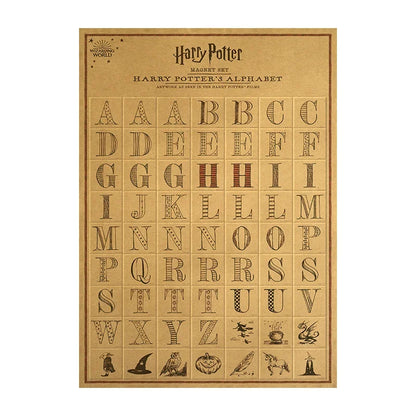 Magic School Movie Peripheral Posters Cosplay Party Decorations Suitable for Indoors Bars Wall Stickers Creative Fun Gifts