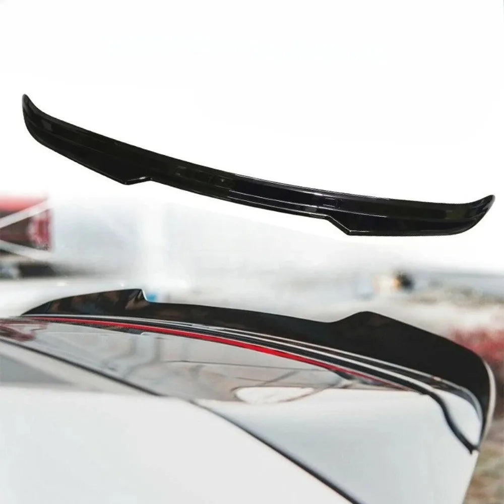 For Toyota Yaris MK4 GR4 2020 2021 Rear Trunk Wing Spoiler Decoration Spoiler Tail Fin Rear Tailgate Lid Auto Accessories Tuning