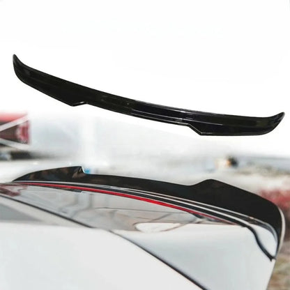 For Toyota Yaris MK4 GR4 2020 2021 Rear Trunk Wing Spoiler Decoration Spoiler Tail Fin Rear Tailgate Lid Auto Accessories Tuning